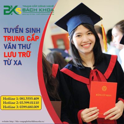 Tuyển sinh trung cấp văn thư lưu trũ từ xa