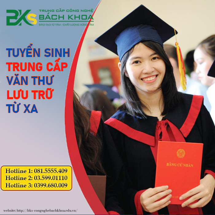 Tuyển sinh trung cấp văn thư lưu trũ từ xa
