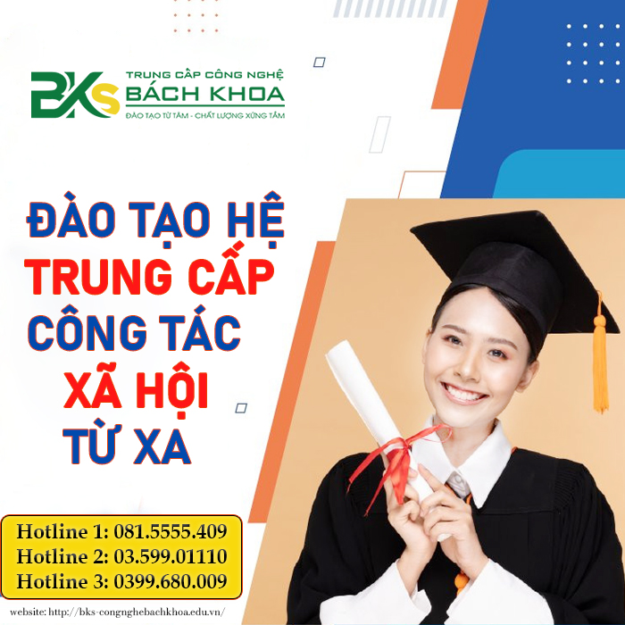 Đào tạo trung cấp công tác xã hội từ xa