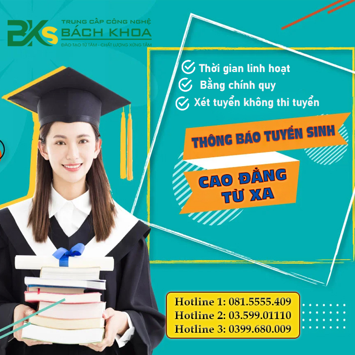Tuyển sinh cao đẳng từ xa