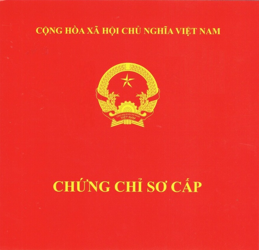 Chứng chỉ sơ cấp nghề là gì