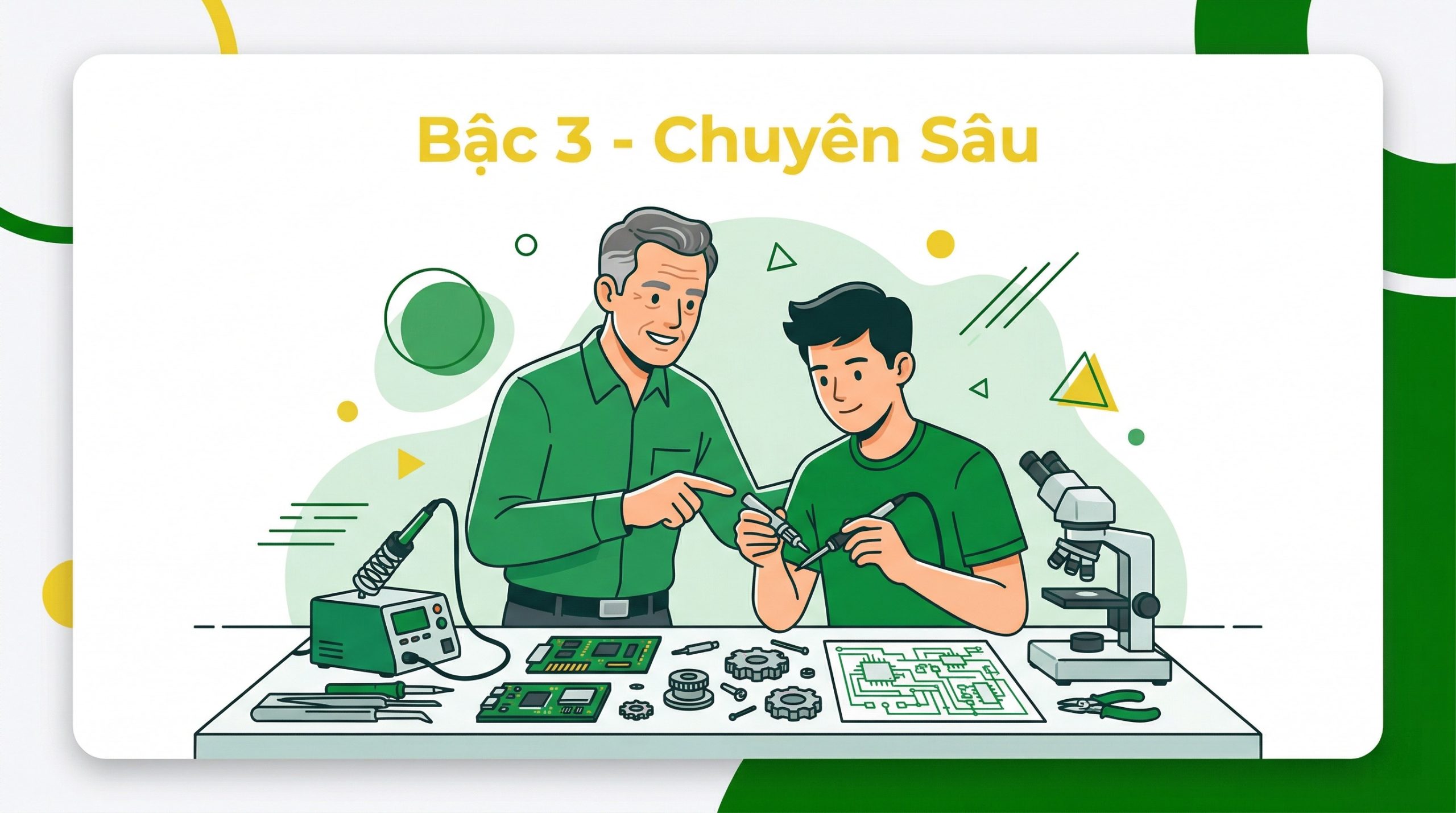 Chứng chỉ sơ cấp nghề bậc 3 - thành thạo chuyên sâu tăng thu nhập tối đa