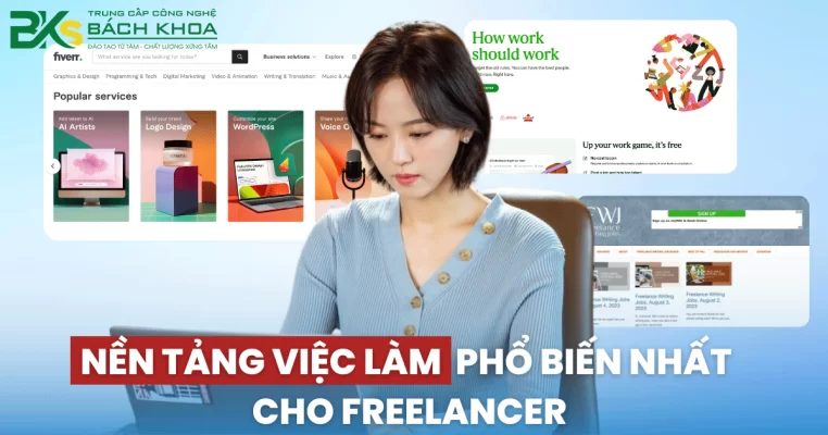 Freelance lập trình, thiết kế web hoặc edit video là hướng nghề tay trái phù hợp với người có kỹ năng số và muốn kiếm thêm thu nhập ngoài giờ.