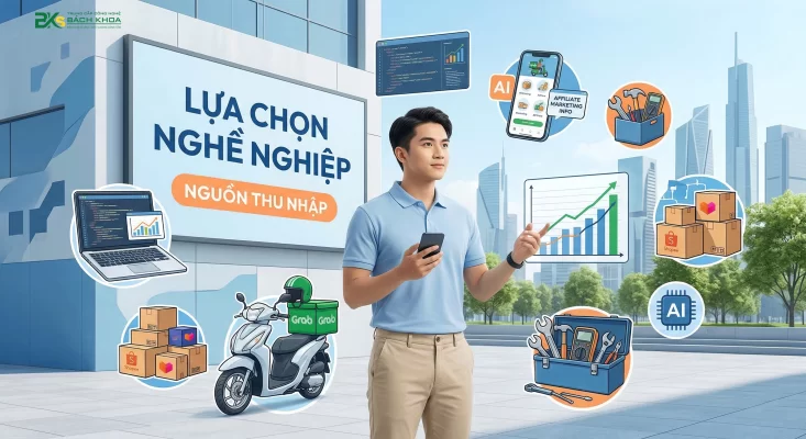 Nam giới hiện nay cần thêm nghề tay trái để tăng thu nhập, giảm áp lực tài chính và mở rộng cơ hội phát triển.