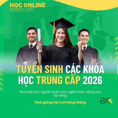 Trường Trung Cấp Tuyển Sinh Đào Tạo Từ Xa 2026 - Bằng Chính Quy, Xét Tuyển Online Vào Học Ngay