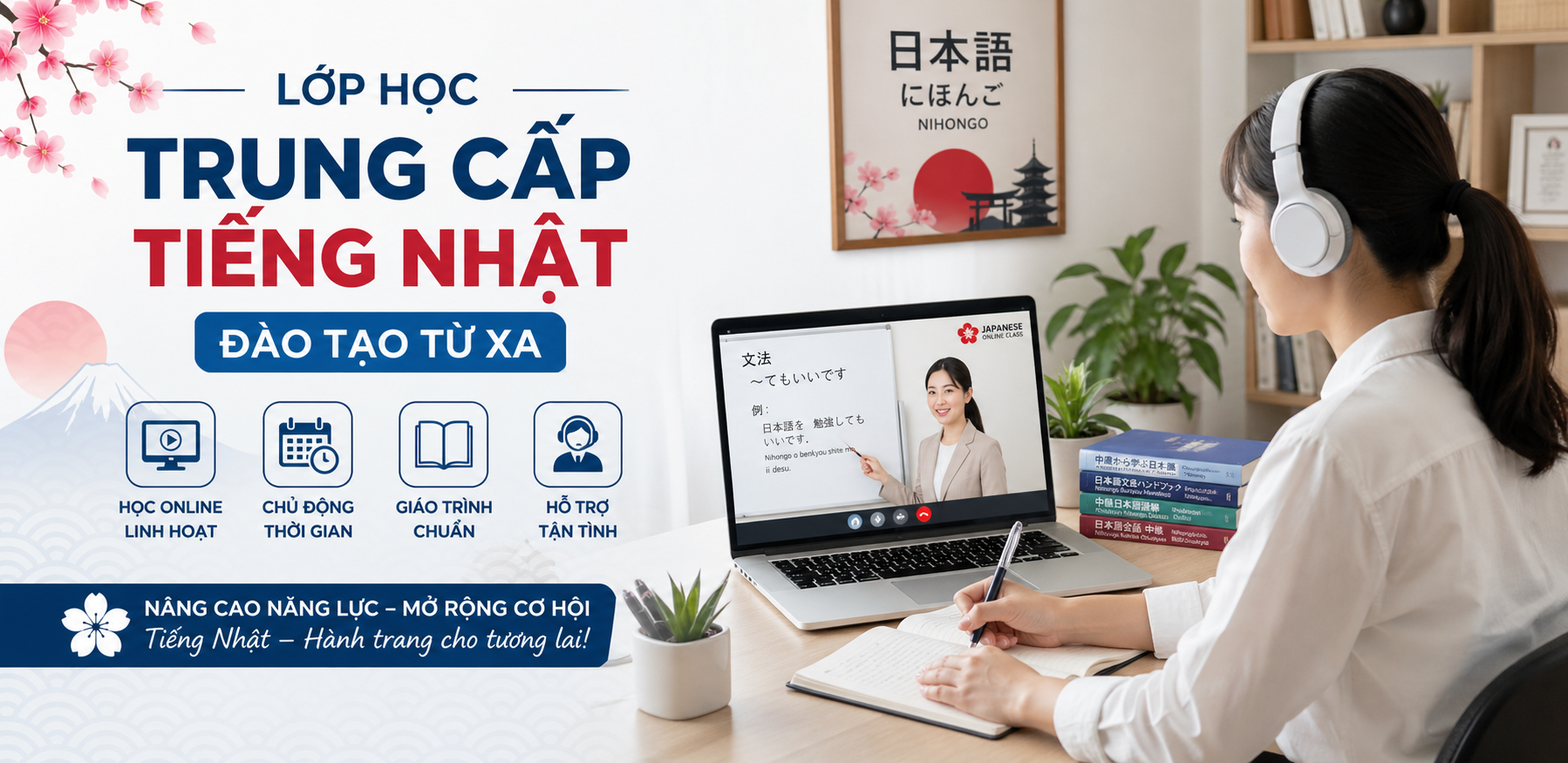 Học viên học Trung cấp Tiếng Nhật tại BKS Bách Khoa