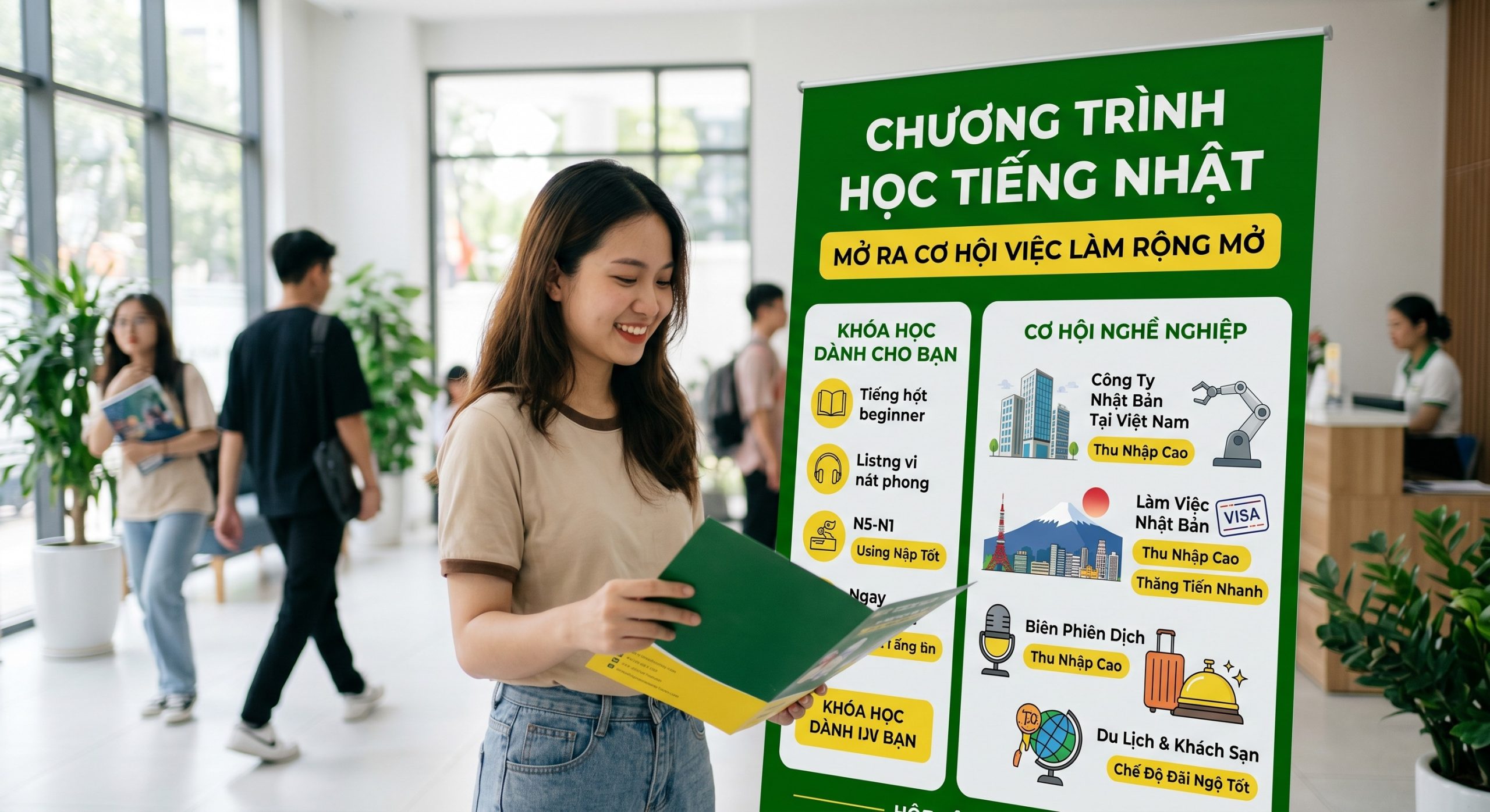 Cơ hội việc làm tiếng Nhật sau tốt nghiệp