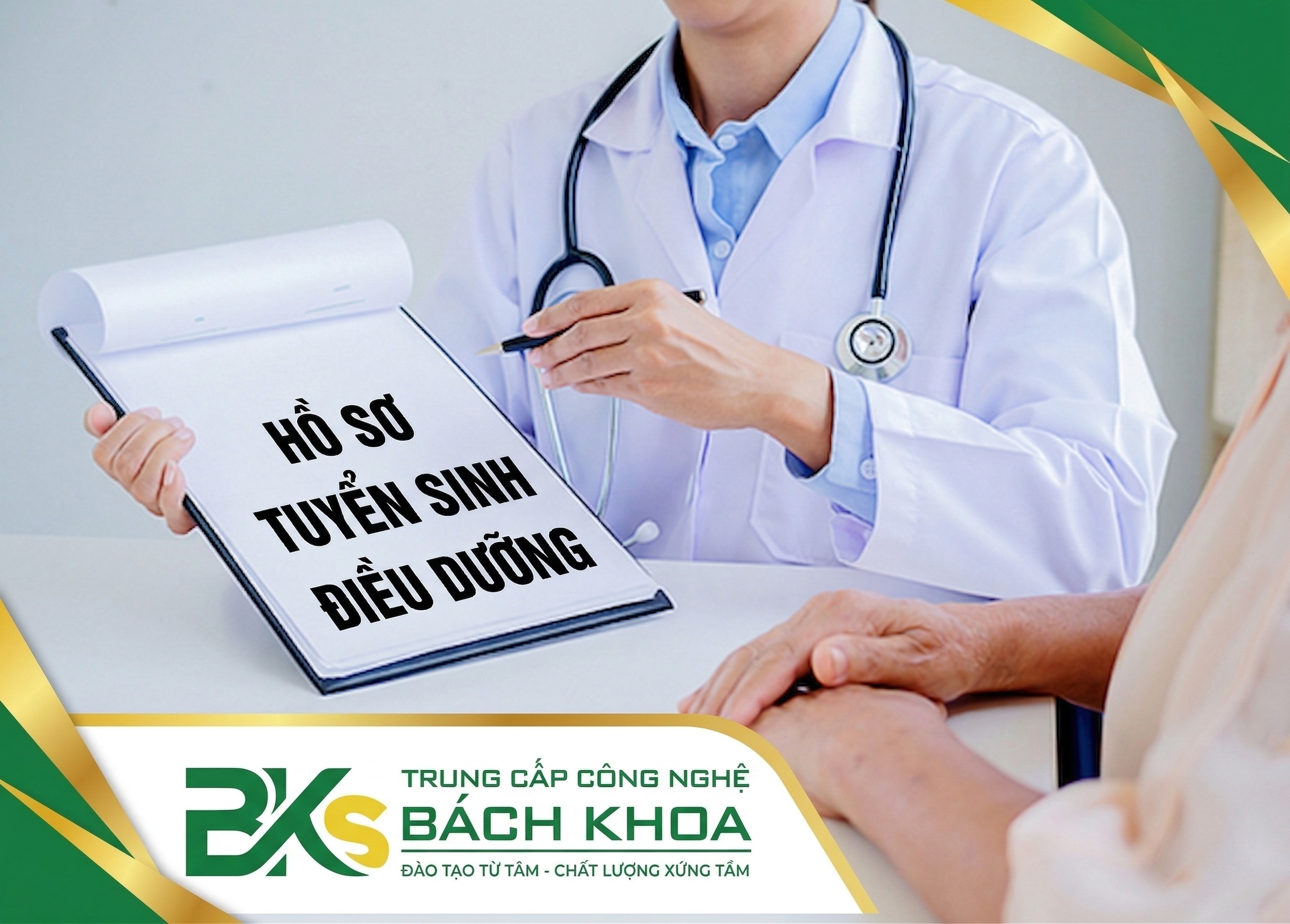 Học sinh học Trung cấp Điều dưỡng tại trường BKS