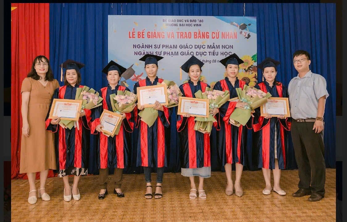 lễ bế giảng trao bằng cử nhân