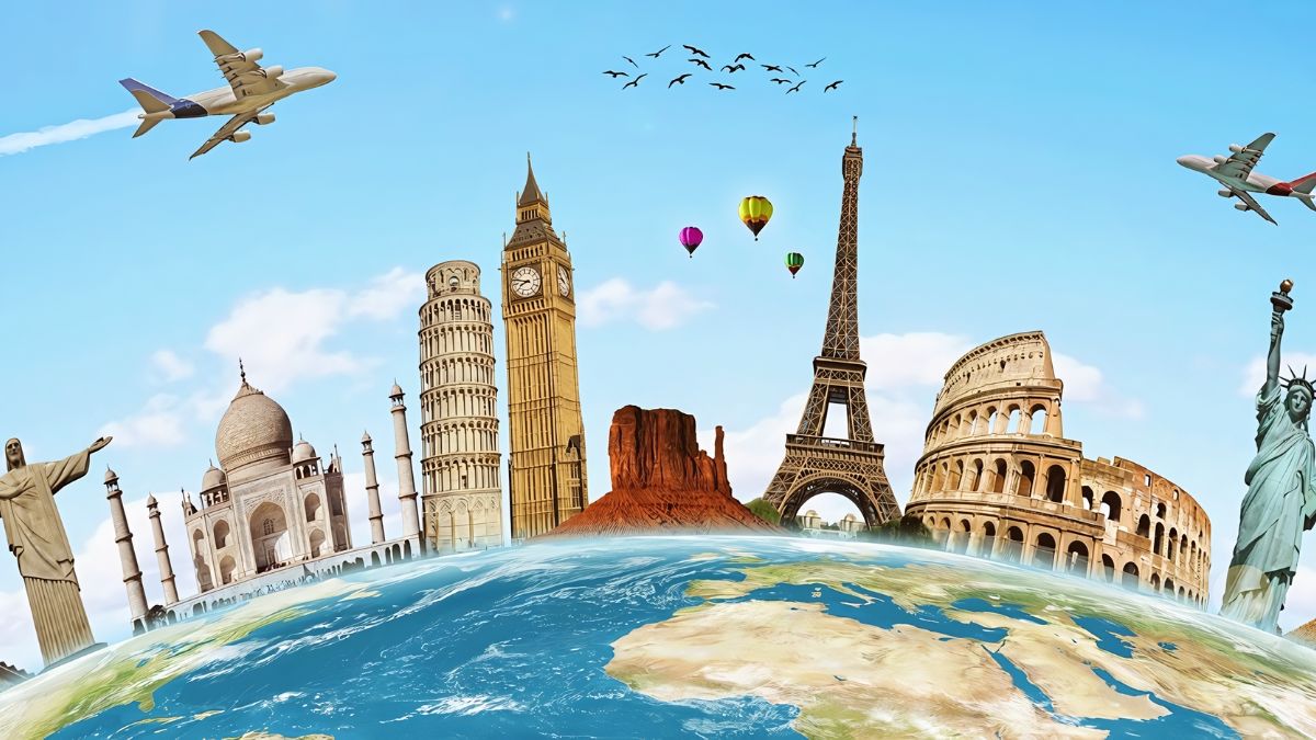 Học viên thực hành dẫn tour du lịch