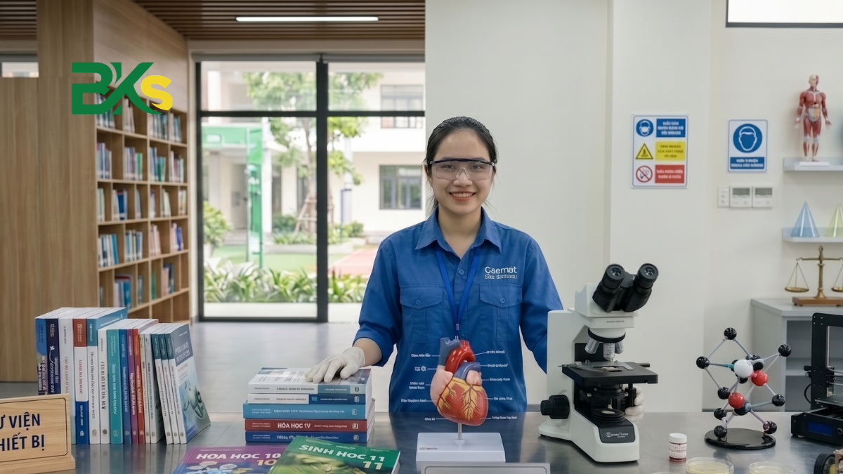 Ngành thư viện thiết bị trường học mang tính chất "2 trong 1" bạn không chỉ quản lý kho sách mà còn làm chủ việc vận hành các thiết bị, mô hình thí nghiệm hiện đại.