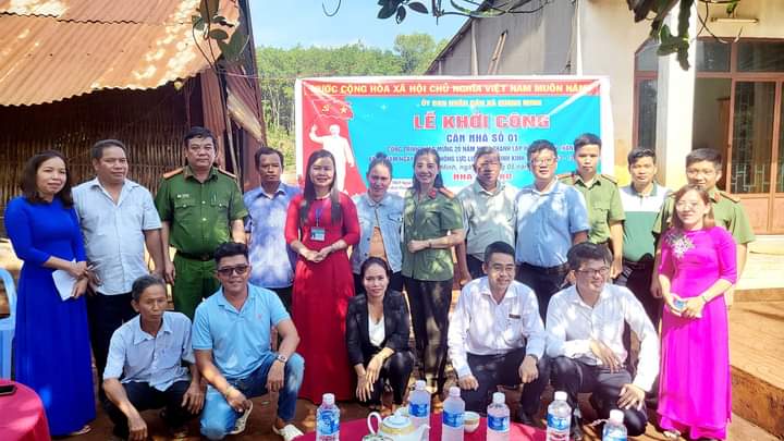 Lễ khởi công căn nhà số 1