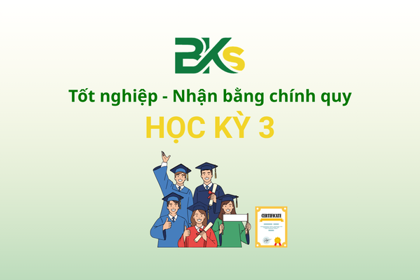 Lễ tốt nghiệp trường Trung cấp Công nghệ Bách Khoa BKS