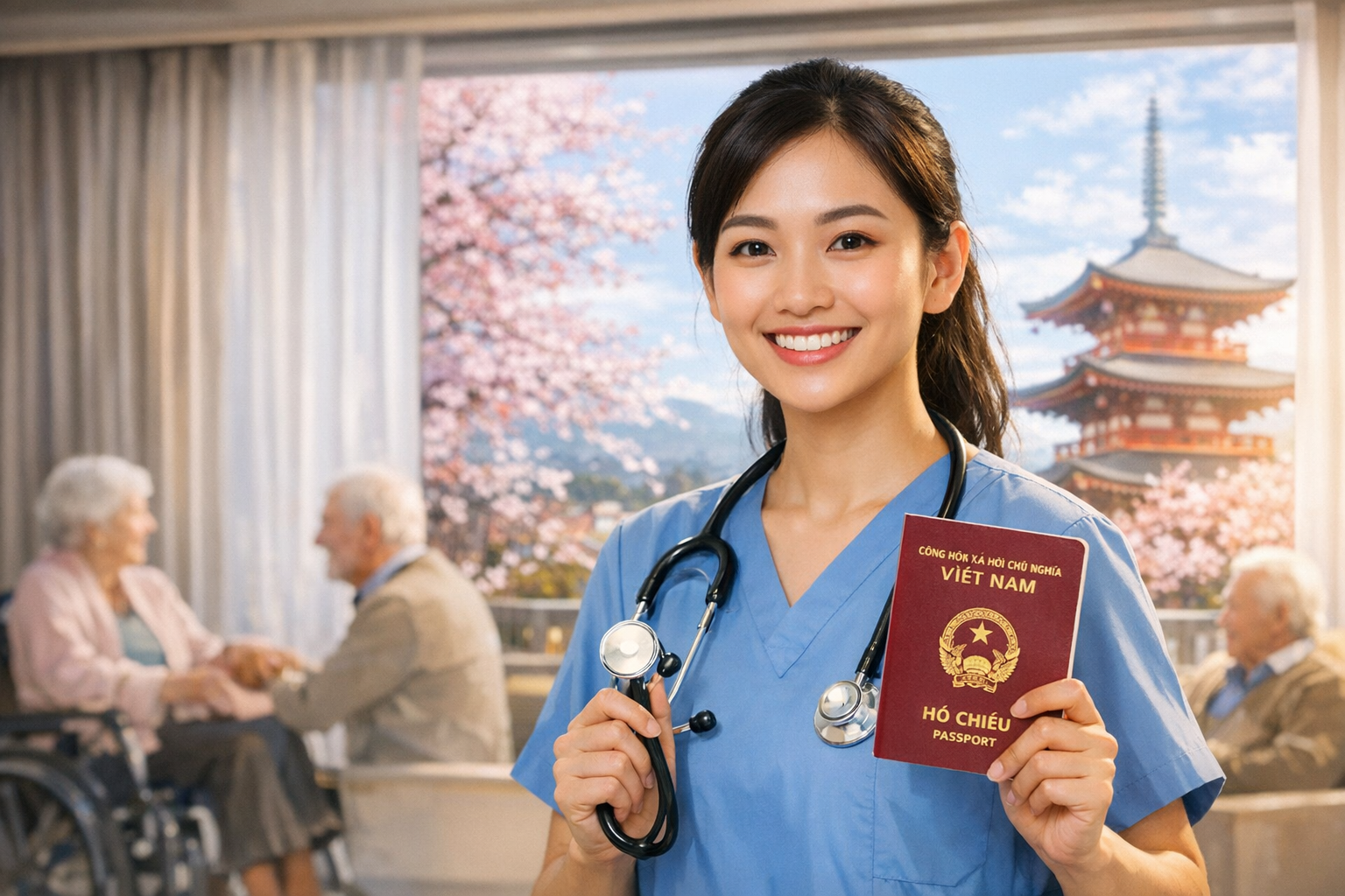 Cơ hội xuất khẩu lao động ngành điều dưỡng sang Nhật Bản, Đức, Đài Loan