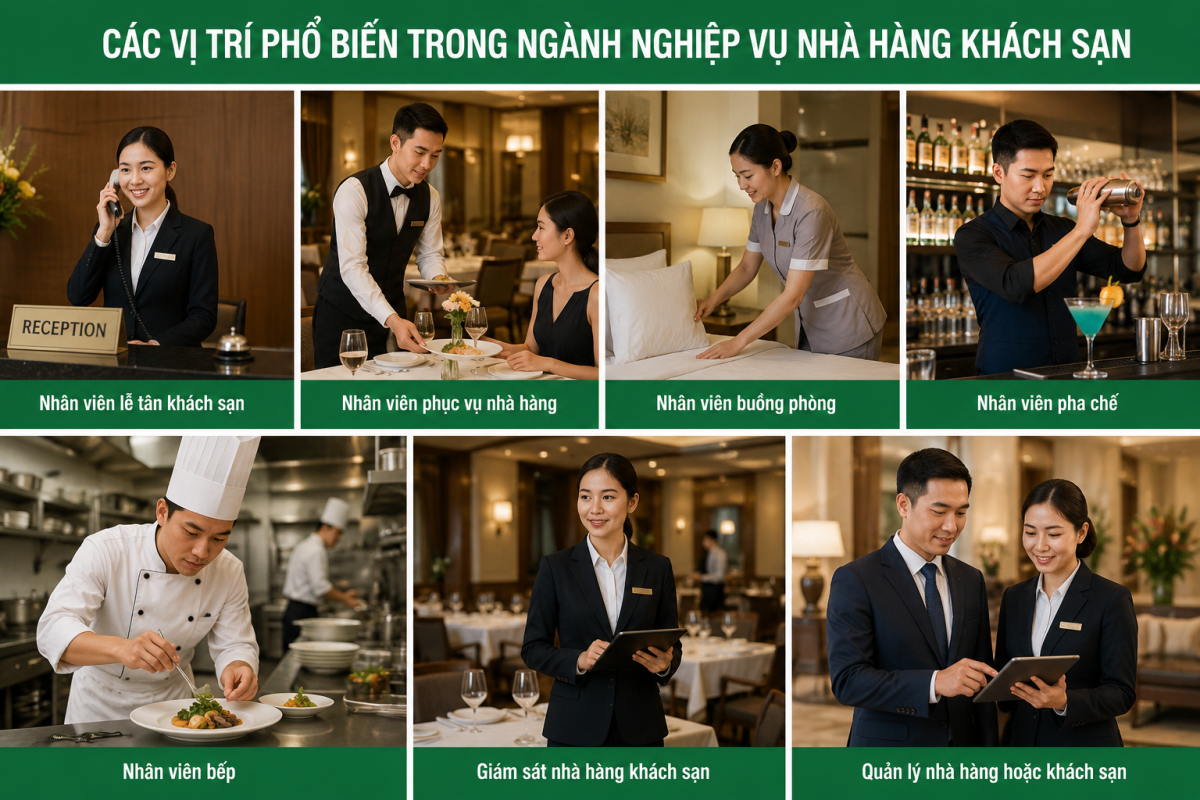 Đây là mục tiêu nghề nghiệp mà nhiều người theo ngành nhà hàng khách sạn hướng tới sau khi tích lũy đủ kinh nghiệm chuyên môn.
