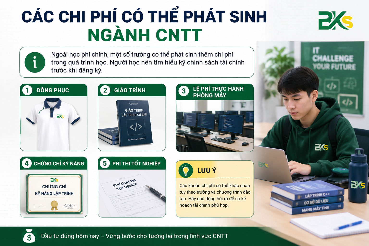 Trung Cấp Công Nghệ Thông Tin 18 Học viên Công nghệ Thông tin thực hành trong phòng máy