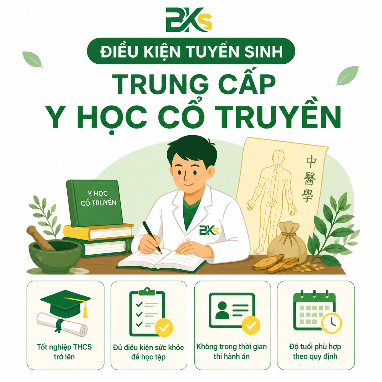 Tuyển sinh Y học cổ truyền
