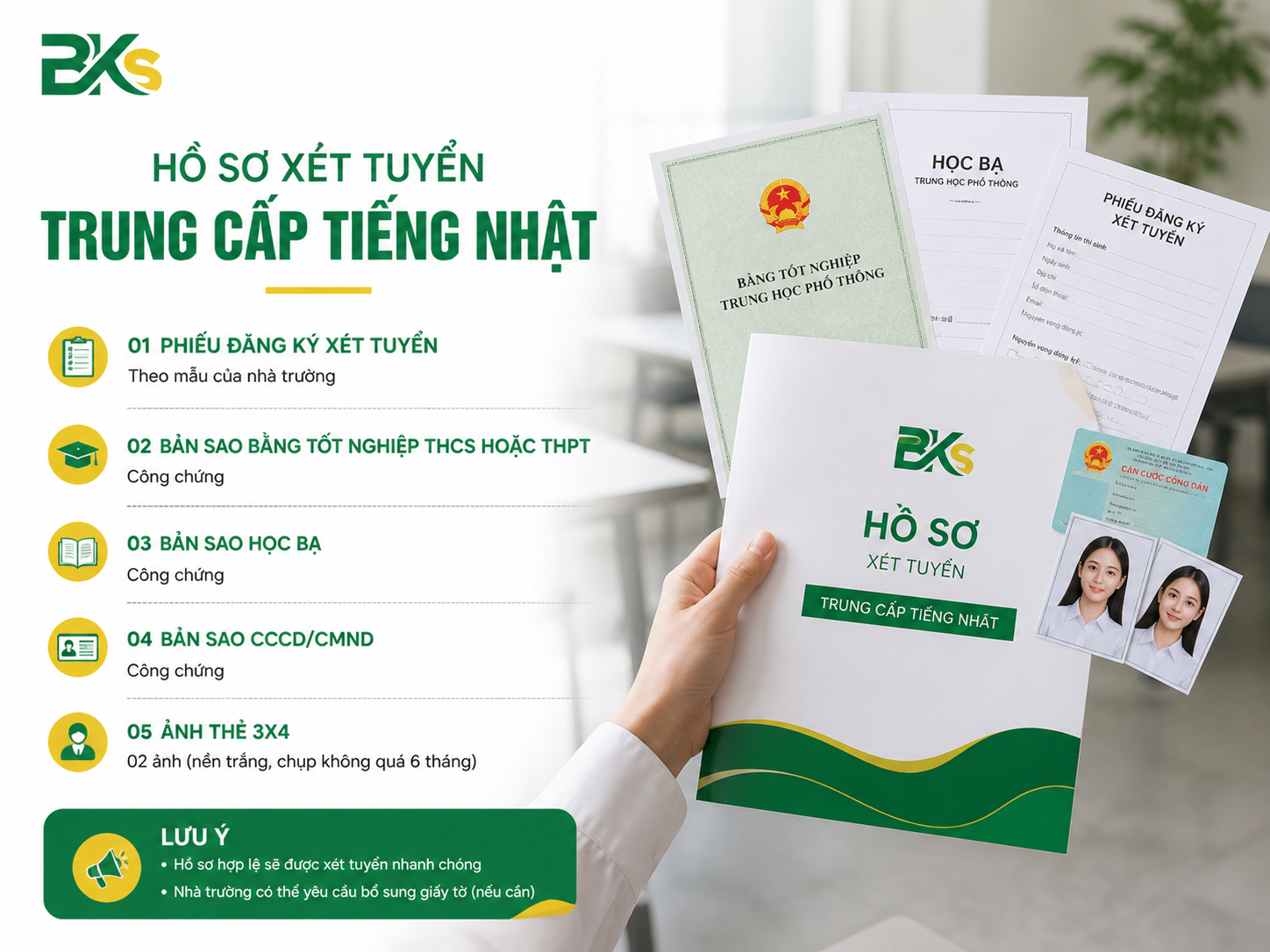 Học viên Trung cấp Tiếng Nhật tại BKS