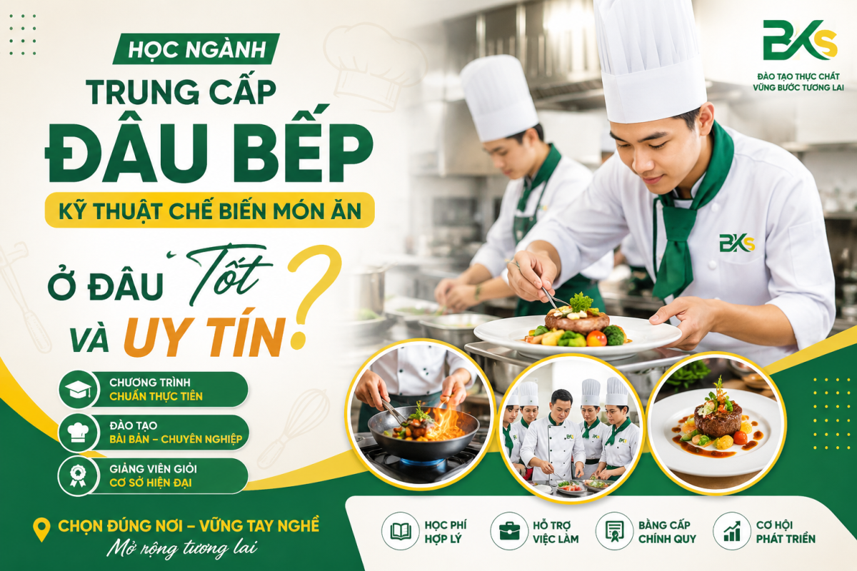 Ngành Kỹ Thuật Chế Biến Món Ăn Thi Khối Nào? Điểm Chuẩn & Trường 8 Đây là giải pháp phù hợp với xu hướng học tập hiện đại, đặc biệt dành cho người đi làm, người ở tỉnh xa hoặc cần chủ động thời gian học.