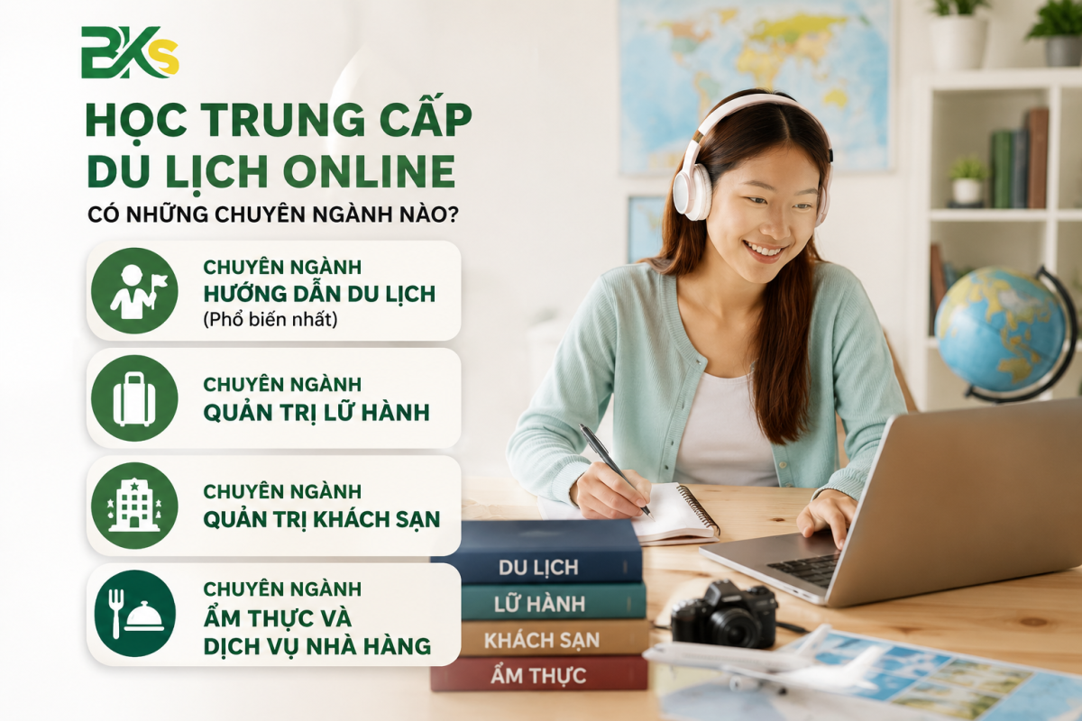 Nếu bạn đam mê dẫn tour và tương tác trực tiếp với du khách, Chuyên ngành Hướng dẫn Du lịch là lựa chọn phù hợp và có nhu cầu tuyển dụng cao nhất hiện nay.
