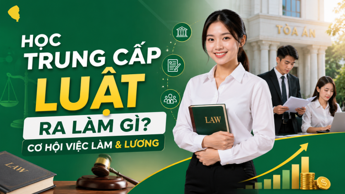 Học trung cấp luật ra trường làm gì