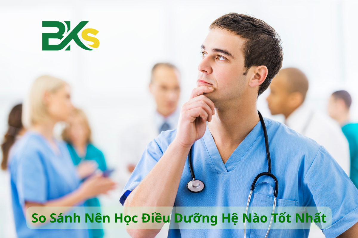 Mỗi hệ đào tạo Điều dưỡng sẽ có thời gian học, cơ hội việc làm và lộ trình nghề nghiệp khác nhau.