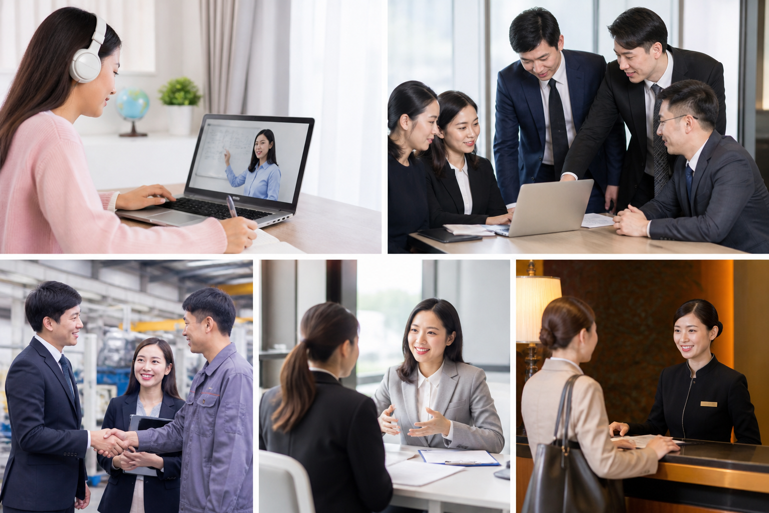 Học viên BKS làm việc thực tế với tiếng Trung